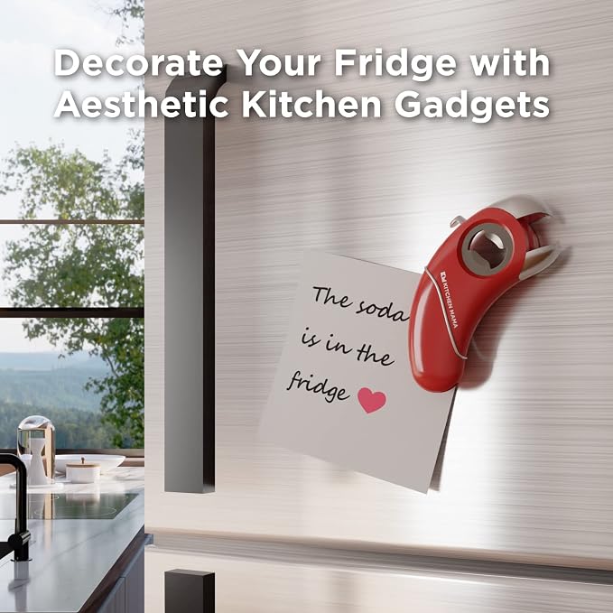 Kitchen Mama Epic One Multifunction Opener: A Pick Ergonomic Opener- Magnetic - Image 5