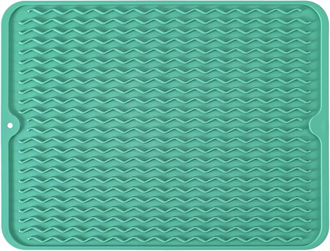 Silicone Dish Drying Mat for Multiple Usage, Easy clean, Eco-friendly, by MODENGKONGJIAN