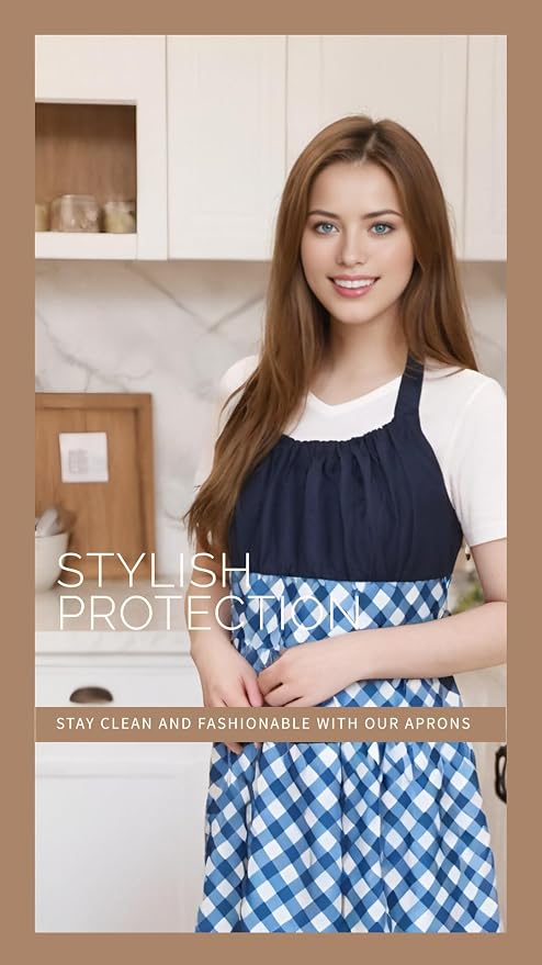 Lovely Flower Pattern Retro Aprons - Image 7