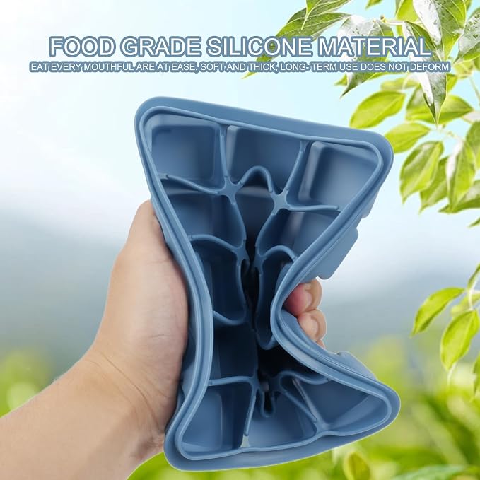 Ice Cube Trays with Silicone Lid, 15 Grid Square Ice Tray Easy Release - Image 6