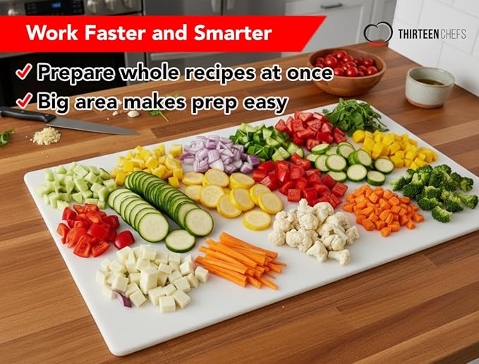 Big 30 x 18 Plastic Cutting Board - Image 4