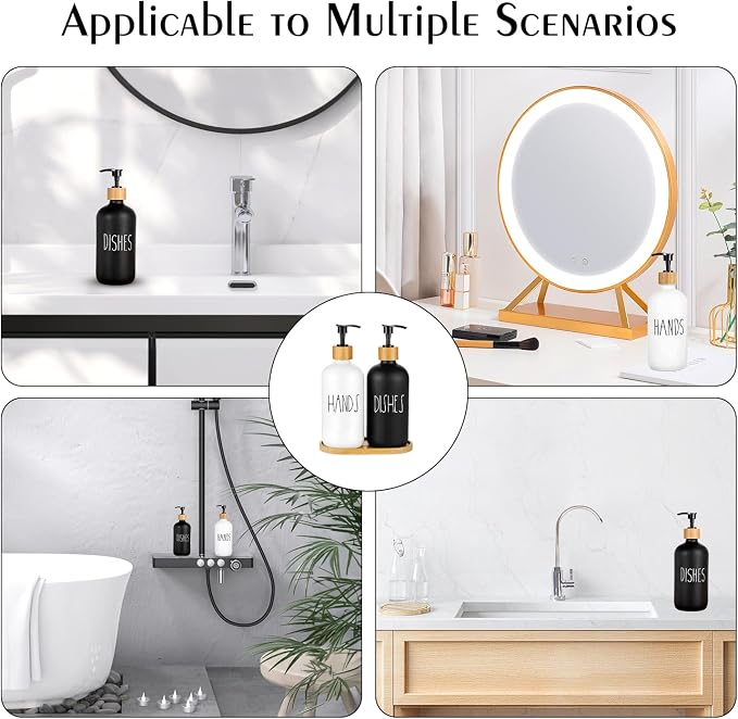 Arktek Glass Soap Dispenser Set - Image 7
