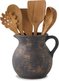 MIYUKI Rustic Kitchen Utensil Holder by Unknown
