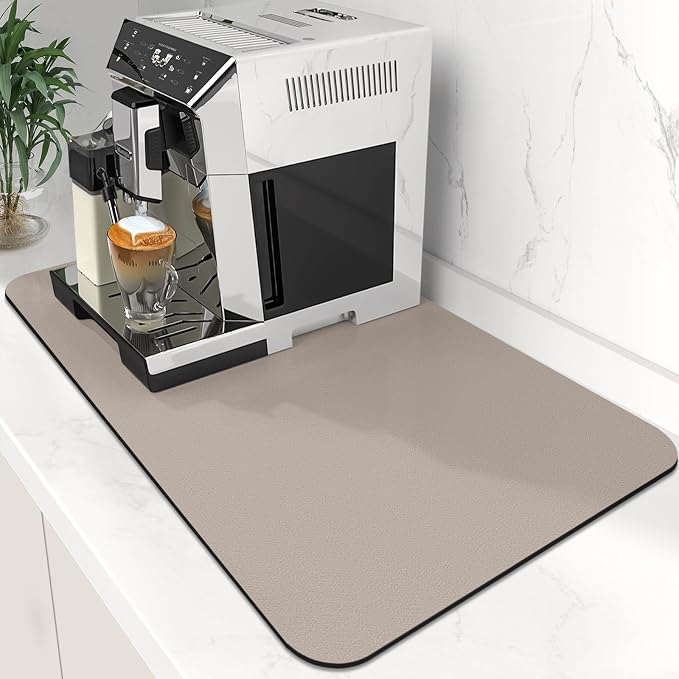 WISELIFE Coffee Mat Super Absorbent Dish Drying Mat Bar Accessories Match by WiseLife