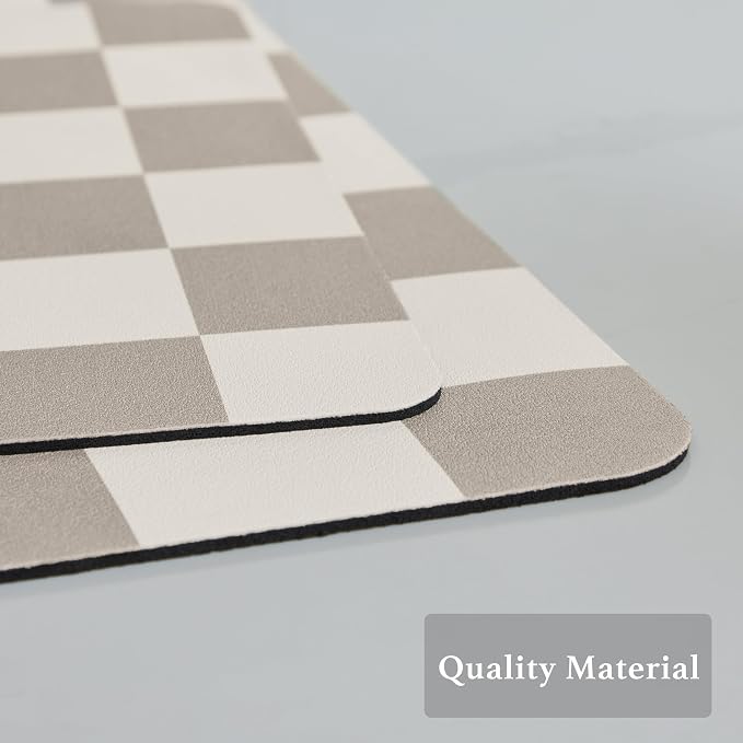 Ohocut Checkered Dish Drying Mat - Image 5