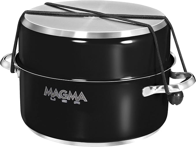 Magma 10 Piece Gourmet Nesting Stainless Steel Cookware Set - Image 3