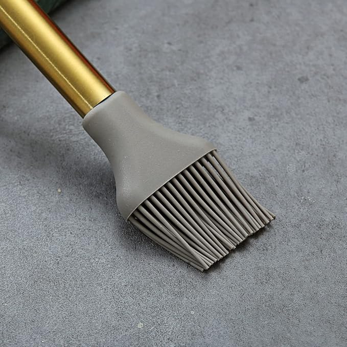 Gold Basting Brush, Berglander Non-stick Silicone Kitchen Brush - Image 4