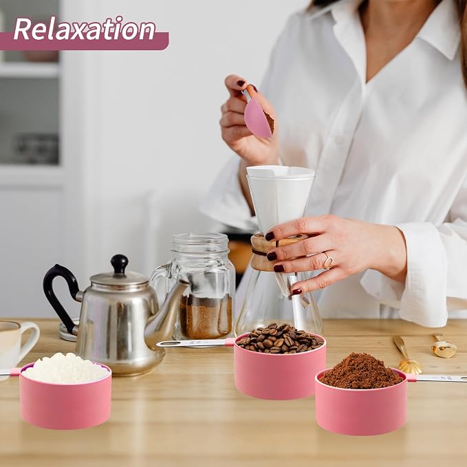 Measuring Cups Set Measuring Spoons Set, Nesting Measure Cups - Image 5