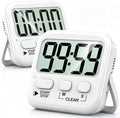 Antonki 2 Pack Digital Timer for Kids, Magnetic Countdown Kitchen Timers for by Antonki