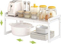 DOLALIKE Expandable Kitchen Countertop Organizer, Stackable Cabinet Shelf by DOLALIKE
