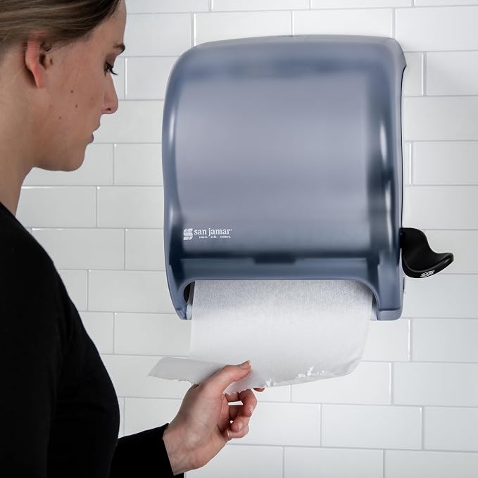 San Jamar Classic Element Paper Towel Dispenser Fits All Core Sizes - Image 7
