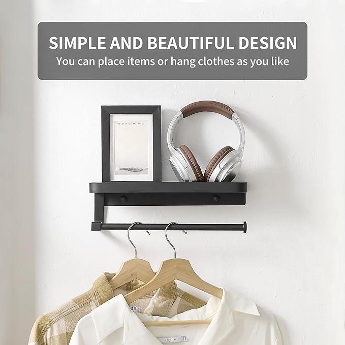 JOOM Hand Towel Holder for Bathroom -Paper Towel Holder Wall Mount - Image 3