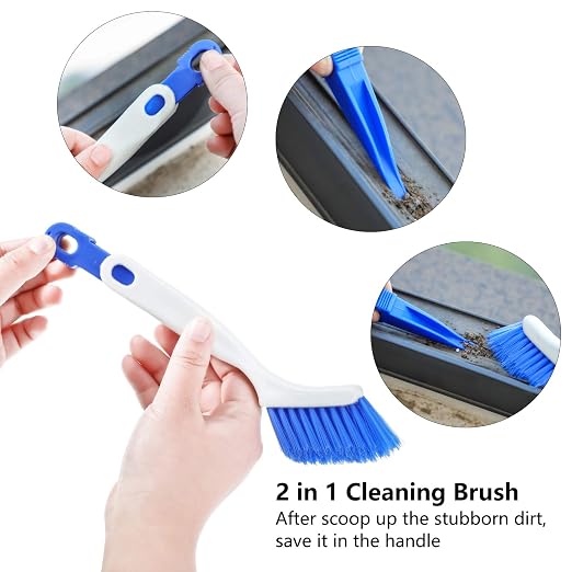 Patelai 4 Pieces Cleaning Brush Sets Small Scrub Brush Household Use - Image 4