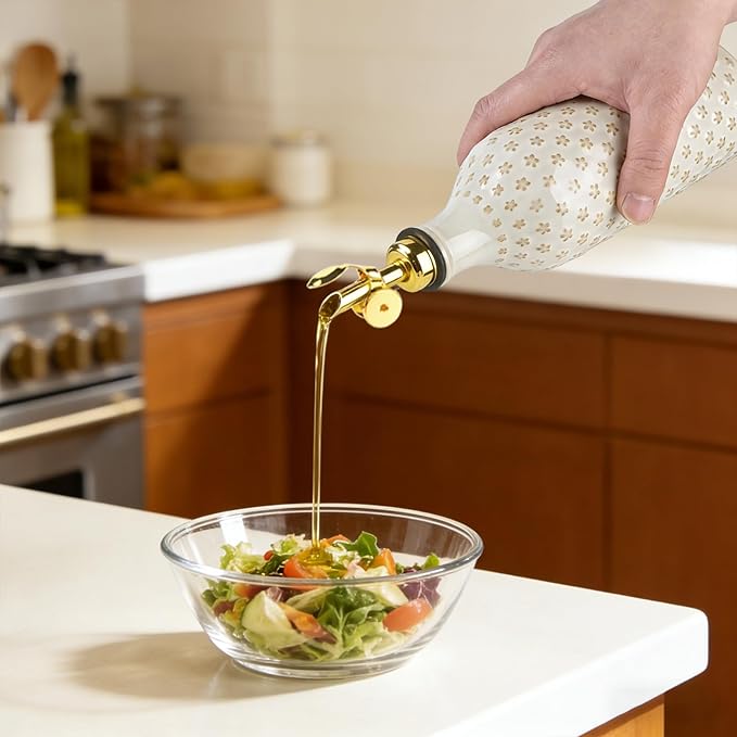 Ceramic Olive Oil Dispenser Bottle - Image 2