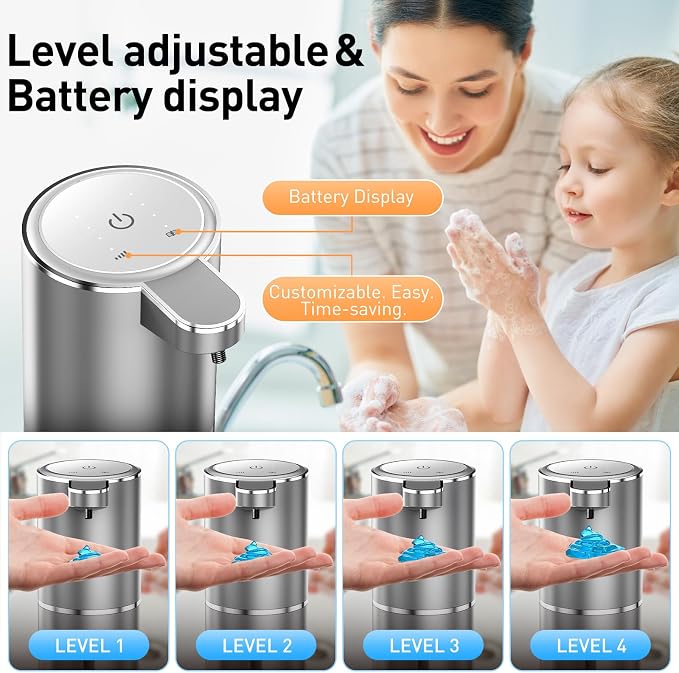 Fantictas Automatic Soap Dispenser Touchless Automatic Liquid Soap Dispenser 4 - Image 3