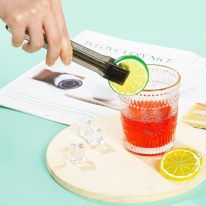 10 Pcs Plastic Buffet Serving Tongs, 6.3 Inches - Image 5