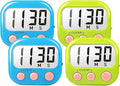 Classroom Timers for Teachers Kids Large Magnetic Digital Timer 4 Pack by AOUCE