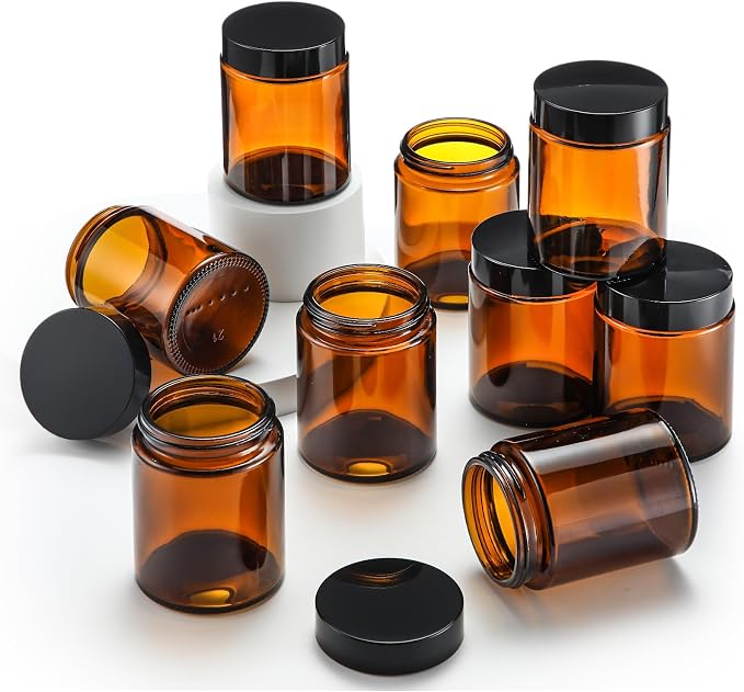 Domensi 48 Pcs Bulk 6oz Glass Jars - Image 6