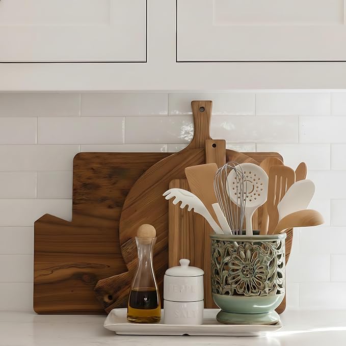 Farmhouse Kitchen Utensil Holder - Image 9