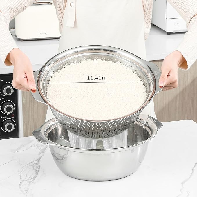 304 Stainless Steel Microporous Colander - Image 2