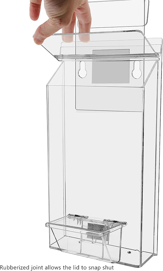 Outdoor Brochure Holder and Card Box - Image 3