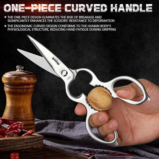 Huusk Kitchen Scissors All Purpose - Image 5