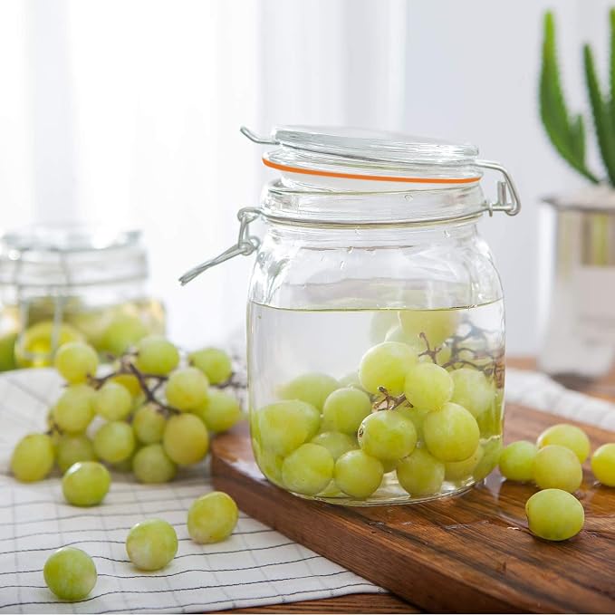 32 oz Glass Food Storage Jars - Image 6