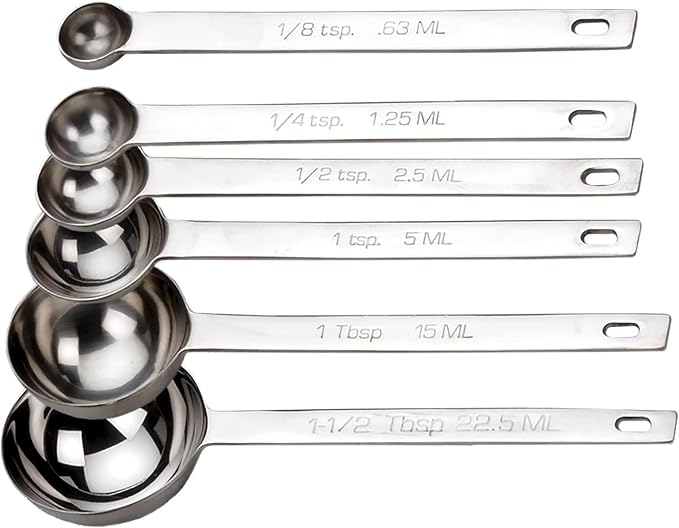 RSVP International Endurance Kitchen Collection Open Stock Measuring Spoon - Image 7