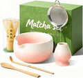 Matcha Whisk Set, Ceramic Matcha Set Includes Bowl & Holder, Bamboo Whisk by Unknown