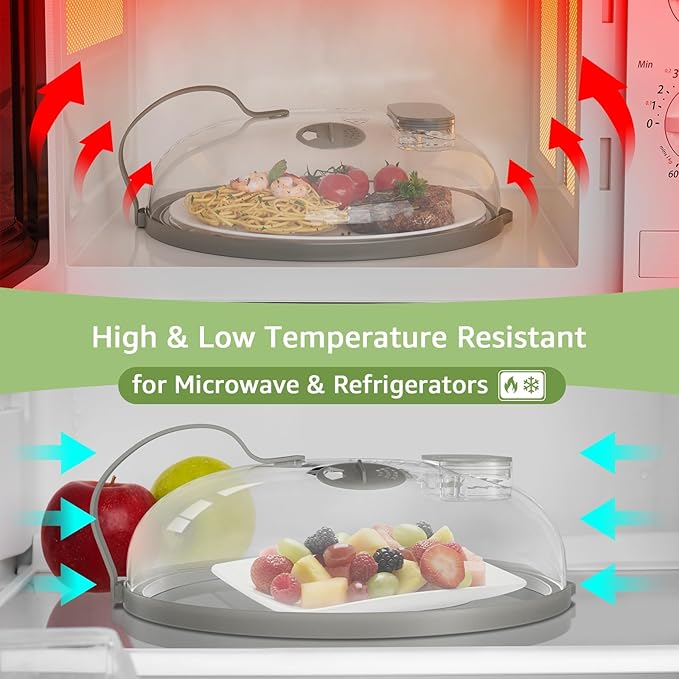Microwave Splatter Cover with Water Steamer - Image 5
