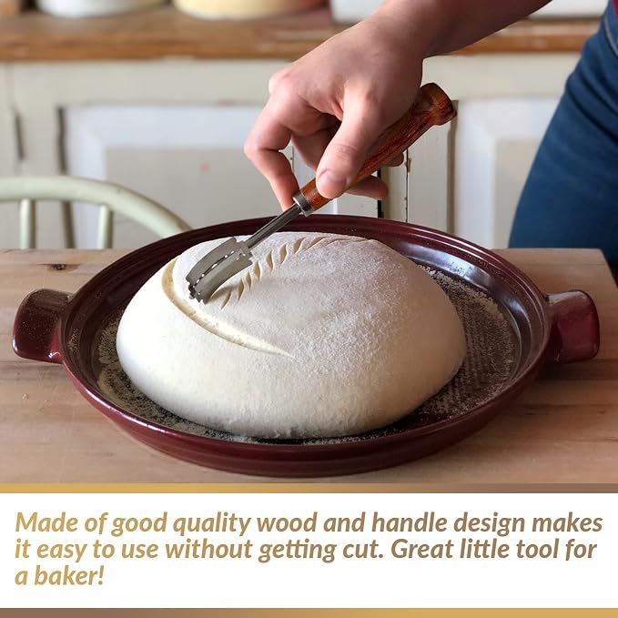 Bread Bosses Bread Bakers Lame Slashing Tool -Dough Making Slasher Tools Baking - Image 7
