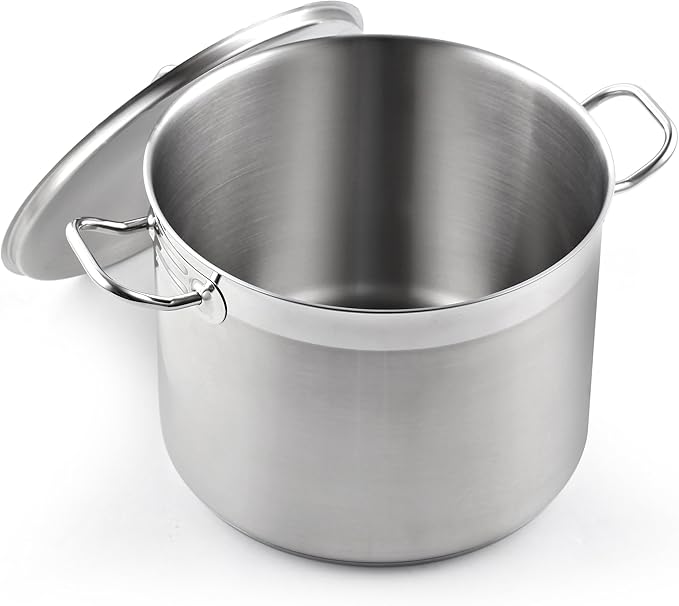 Cooks Standard Stockpots Stainless Steel, 20 Quart Professional Grade Stock Pot by CooksStandard