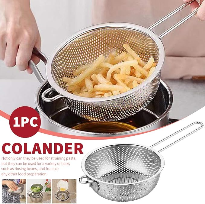 Stainless Steel Colander Fine Mesh Colander - Image 4