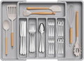 Lifewit Silverware Drawer Organizer, Expandable Utensil Tray by Lifewit