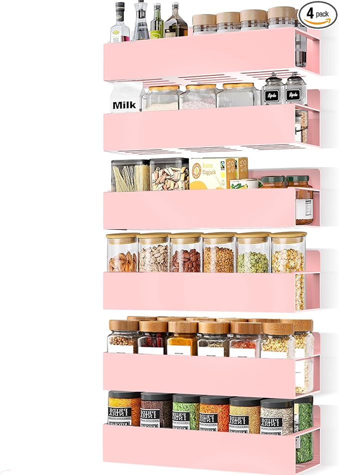 SMRCAD Magnetic Spice Rack for Refrigerator by SMRCAD