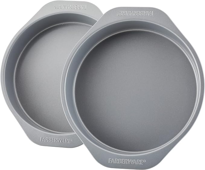 Farberware Golden Bake Bakeware Nonstick Round Cake Pan Set by Farberware