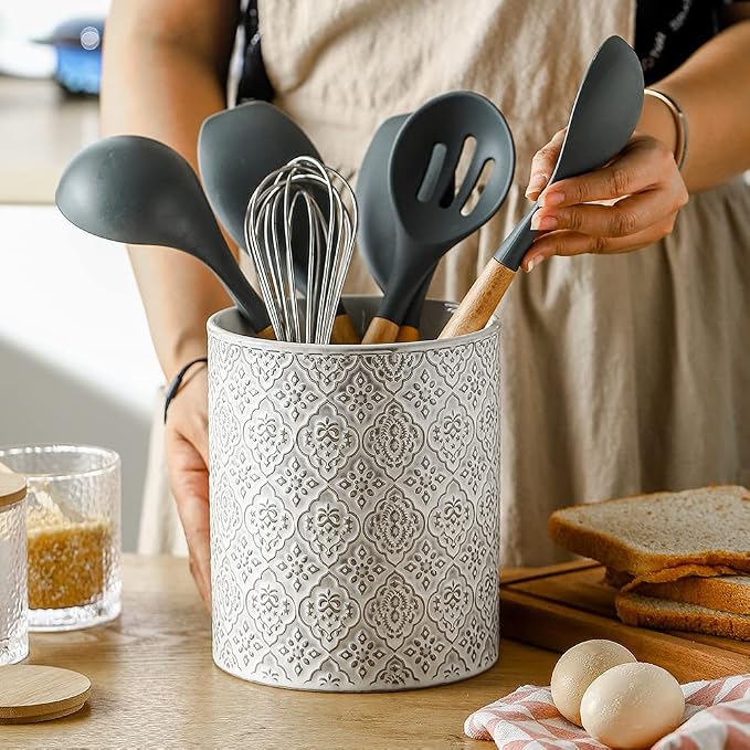 KOOV Kitchen Utensil Holder, Large Utensil Holders - Image 7
