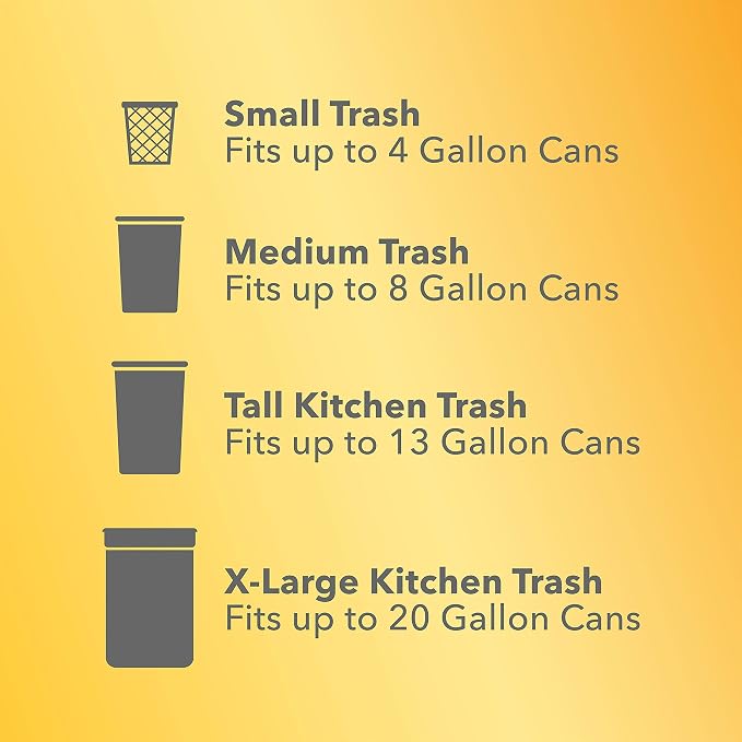 Glad Trash Bags, 13 Gallon - Image 8