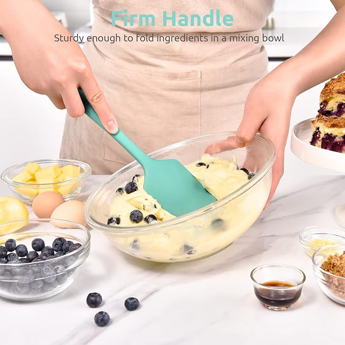 Heat Resistant Silicone Large Spatula: U-Taste 600ºF High Heat Flexible 11.38in - Image 5