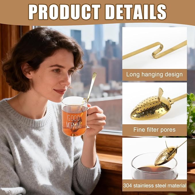 Tea Infuser Spoon for Loose Leaf Tea - Image 5