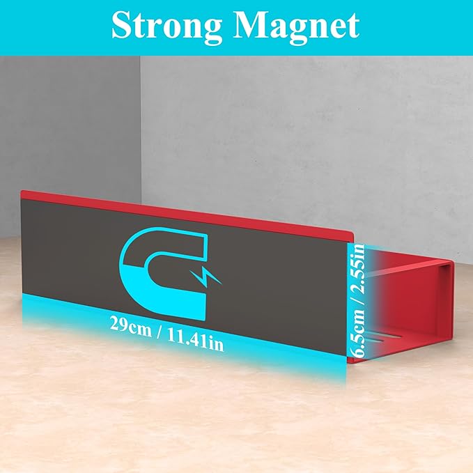 HuggieGems 4 Pack Magnetic Spice Storage Rack Organizer - Image 3