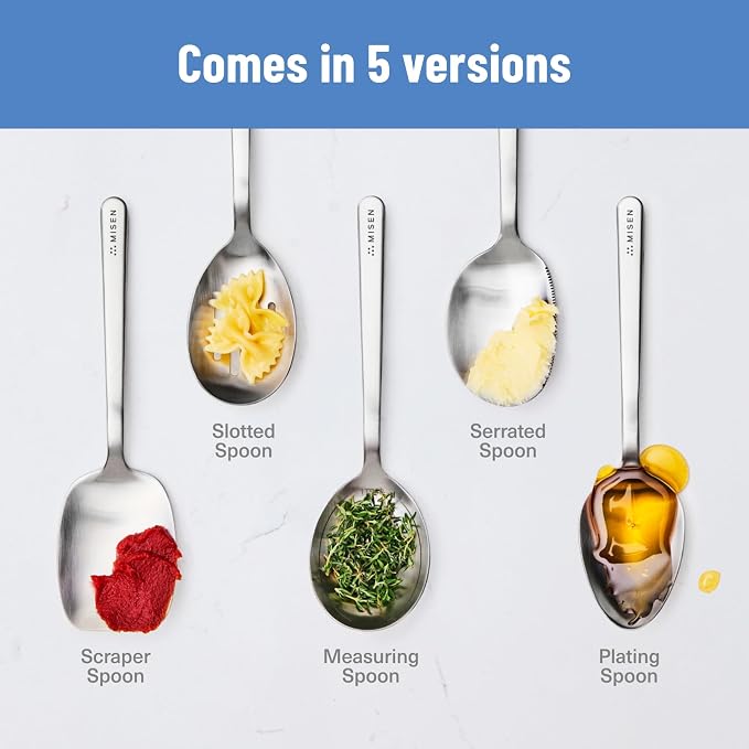 Misen Plating Chef Spoon – Stainless Steel Precision Cooking and Serving Spoon - Image 7
