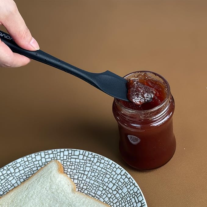 Silicone Mini Spatulas, Curved Small Spatula - Image 9