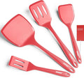 Silicone Spatula Set, 600°F Heat Resistant Silicone Spatula Turner Flipper by VOVOLY