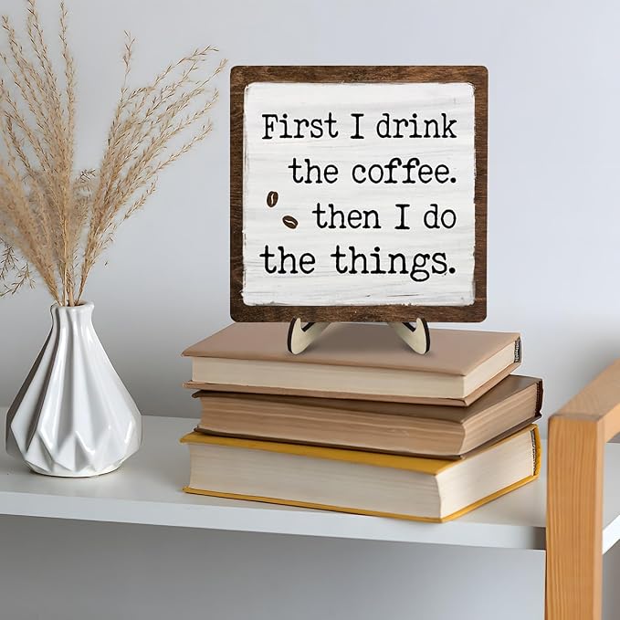 Vintage Coffee Bar Sign Plaque - Image 7