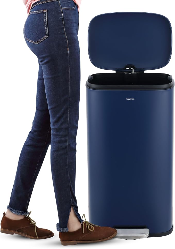 happimess HPM1006J Connor Rectangular 13-Gallon Trash Can - Image 6