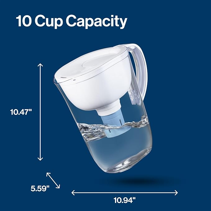Brita Water Pitcher, Everyday Elite Filter, Removes 99% of Lead, Includes 1 - Image 9
