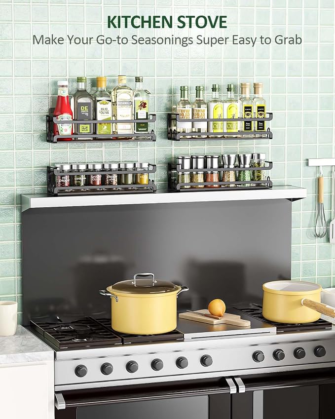 Doakhirmit Wall Mounted Spice Rack - Image 4