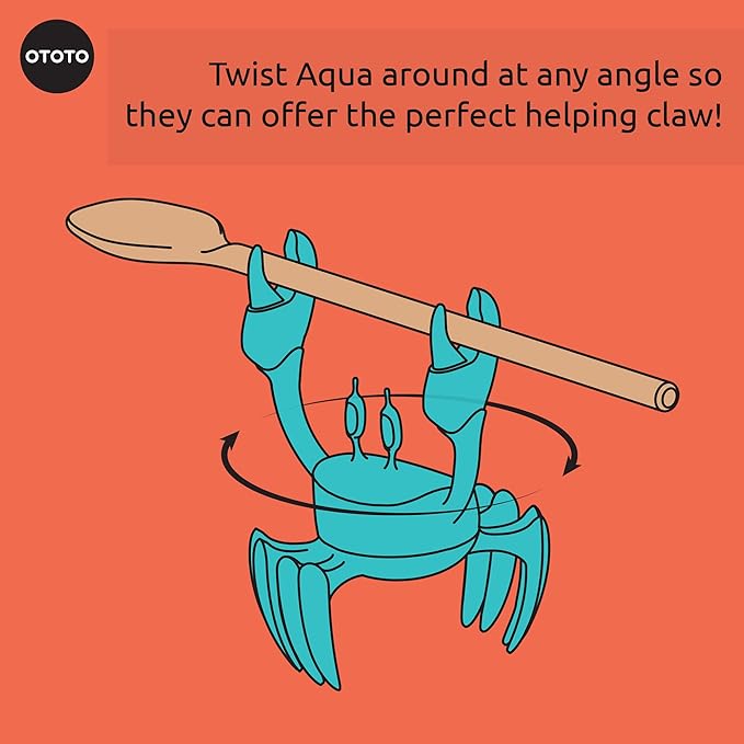 OTOTO Aqua the Crab Silicone Utensil Rest - Image 7
