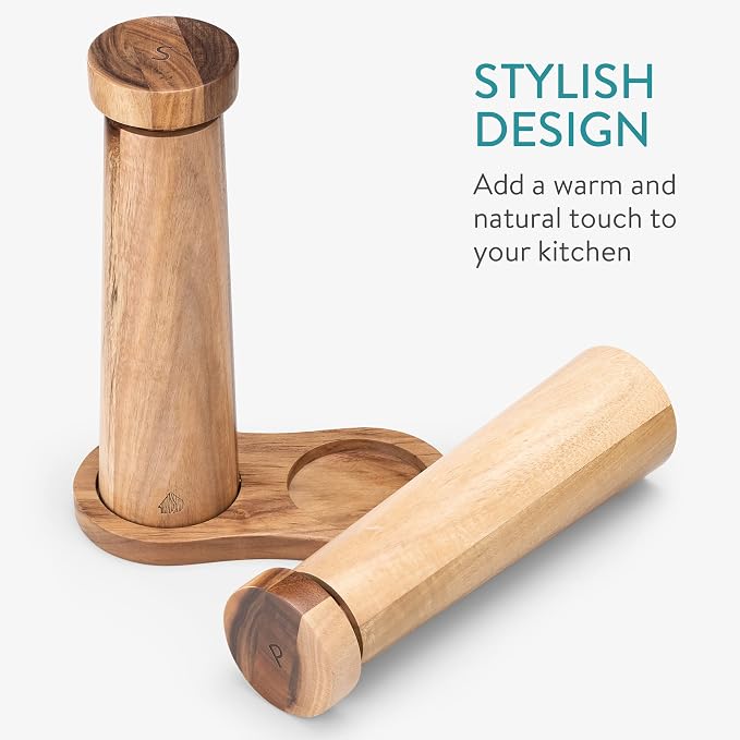 Navaris Salt and Pepper Mill Set - Image 3